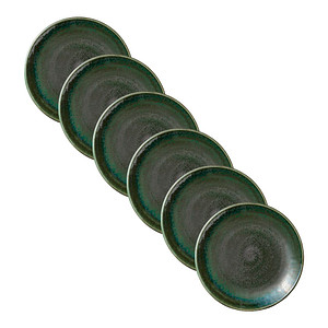 4029793461795 - 6 HEART & SOUL Dessertteller Perfect Match Avocado grün 150 cm 4029793461795 HEART & SOUL 6 Stück