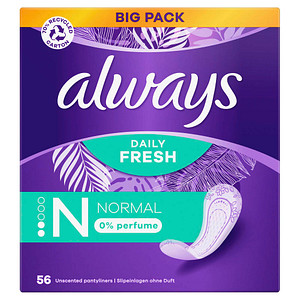 8006540689110 - Slipeinlagen Daily Fresh Normal 8006540689110 always 56 Stück