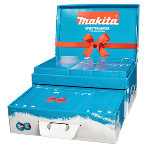 0197050366085 - makita 2025 Adventskalender 24 Überraschungen bestehend aus hochwertigem Werkzeug & Zubehör