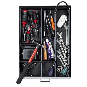 5020073737400 - BISLEY MultiDrawer™ Schubladeneinsatz für Format DIN A3 6 Fächer