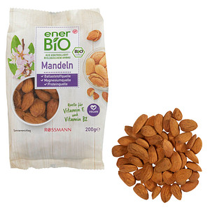 enerBiO Mandeln Bio-Nüsse 200,0 g