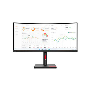 Image of Lenovo ThinkVision T34w-30 Curved Monitor 86,4 cm (34,0 Zoll) schwarz