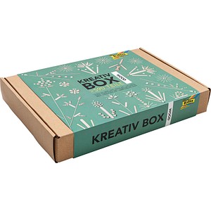 folia Bastelset Kreativbox Wood 590-tlg. mehrfarbig