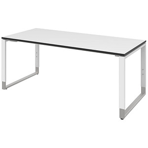 4059484224910 - röhr Imperia höhenverstellbarer Schreibtisch weiß rechteckig Kufen-Gestell weiß 1600 x 800 cm 4059484224910 - röhr Imperia höhenverstellbarer Schreibtisch weiß rechteckig Kufen-Gestell weiß 1600 x 800 cm