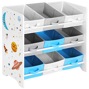 0194343065199 - Kinderregal weiß 625 x 295 x 600 cm