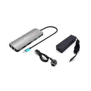 8595611707155 - 0 I-TEC USB-C Metal Nano Docking Station mit Power Delivery 100W