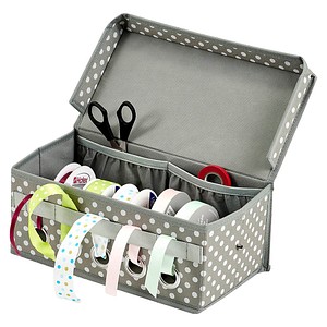 4003368146645 - Aufbewahrungsbox ZELLER PRESENT Aufbewahrungsboxen Gr Maße(B T H)(29 15 12) grau Aufbewahrungsbox Ordnungsboxen Aufbewahrungsboxen Polyester