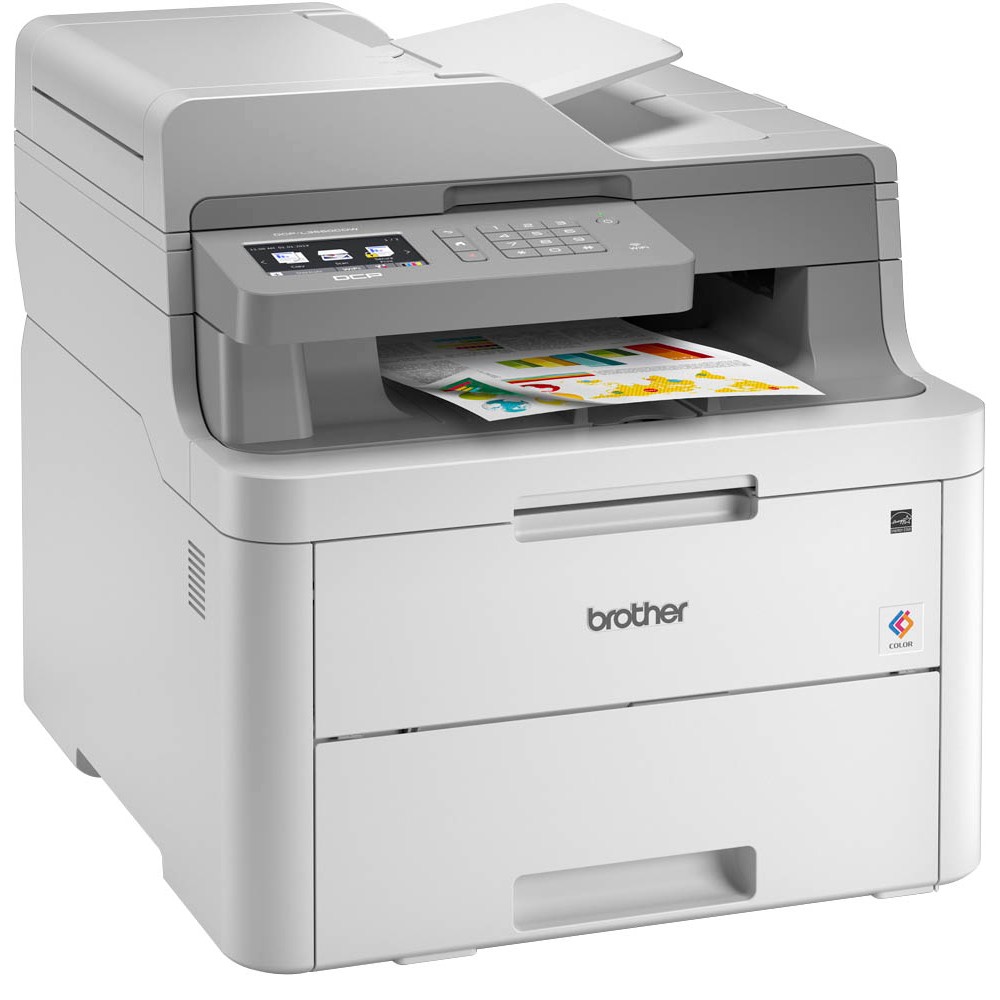 Brother Dcp L3550cdw 3 In 1 Farblaser Multifunktionsdrucker Grau Büroshop24