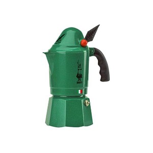 BIALETTI Moka Alpina 3 Espressokocher grün, 3 Tassen