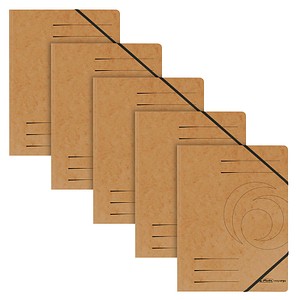 4008110414812 - Eckspannmappe easy orga 11159662 A4 Karton 355g mit 3 Einschlagklappen 4008110414812 5 Stück