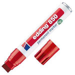 edding 850 Permanentmarker rot 5,0 – 16,0 mm, 1 St.