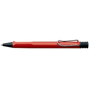 LAMY Kugelschreiber safari rot Schreibfarbe blau, 1 St. >> büroshop24