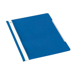 25 LEITZ Schnellhefter 4191 Kunststoff blau DIN A4