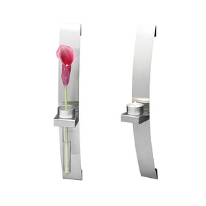 Wandkerzenleuchter und Blumenhalter