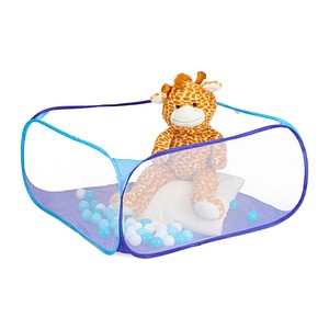 Bällebad blau 110,0 x 110,0 x 50,0 cm