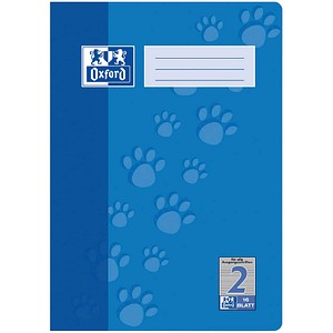 4006144936799 - Schulheft 100050401 Lineatur 2   Schreiblern-Lineatur A4  90g blau 16 Blatt   32 Seiten 4006144936799 Oxford