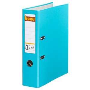 bene No.1 Power Ordner türkis Kunststoff 8,0 cm DIN A4 bene No.1 Power Ordner türkis Kunststoff 8,0 cm DIN A4