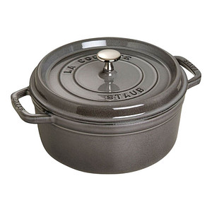 staub Bräter grau 5,2 l