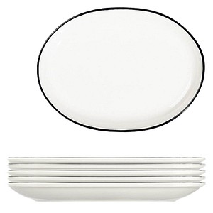 8684531655803 - 6 Teller Modest Black Lona weiß 360 cm 8684531655803 6 Stück