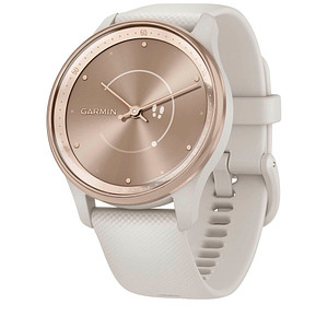0753759309435 - Fitnessuhr GARMIN VIVOMOVE TREND Smartwatches beige (creme perlgold) Fitness-Tracker