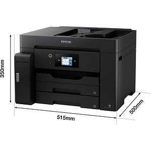 8715946683676 - EcoTank ET-M16600 - Multifunktionsdrucker - s w - Tintenstrahl - A3 plus (329 x 483 mm) (Original) - A3 (Medien) - bis zu 25 Seiten Min (Drucken) - 550 Blatt - USB LAN USB-Host Wi-Fi 8715946683676 - EcoTank ET-M16600 - Multifunktionsdrucker - s w - Tintenstrahl - A3 plus (329 x 483 mm) (Original) - A3 (Medien) - bis zu 25 Seiten Min (Drucken) - 550 Blatt - USB LAN USB-Host Wi-Fi