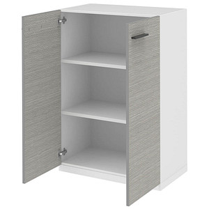 4059484223906 - röhr Aktenschrank quantum 180 D34 9020-39-R1 weiß hellgrau 2 Fachböden 800 x 419 x 1125 cm