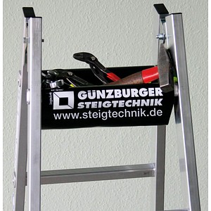 4031405330160 - MUNK Günzburger Steigtechnik Guenzburger Steigtechnik 33016 Aluminium Stufen-Stehleiter Arbeitshöhe (max) 37 m 4031405330160 - MUNK Günzburger Steigtechnik Guenzburger Steigtechnik 33016 Aluminium Stufen-Stehleiter Arbeitshöhe (max) 37 m