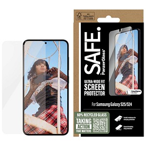 SAFE. by PanzerGlass™ ULTRA-WIDE FIT  Display-Schutzglas für Samsung Galaxy S25
