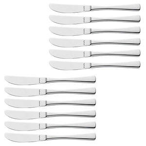 Amefa Messer Atlantic 20,8cm silber Edelstahl 8711155142928 Amefa 12 Stück