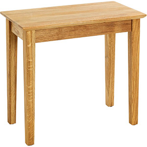 HAKU Möbel Beistelltisch Holz schwarz 56,0 x 30,0 x 52,0 cm