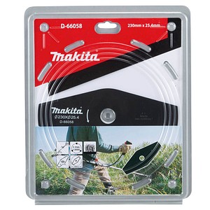 0088381541121 - D-66058 makita Messer für Freischneider Schlagmesser D-66058 schwarz D-66058 88381541121