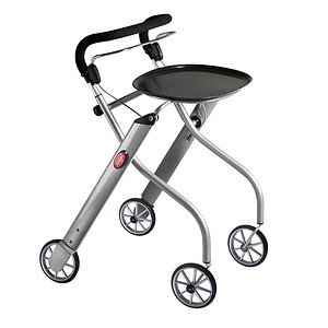 7350037880049 - - Wohnraum-Rollator Lets Go silber silber 1 St