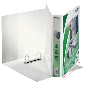 AKTION: LEITZ Präsentationsringbücher 2-Ringe weiß 5,0 cm DIN A4, 6 St. mit Prämie nach Registrierung