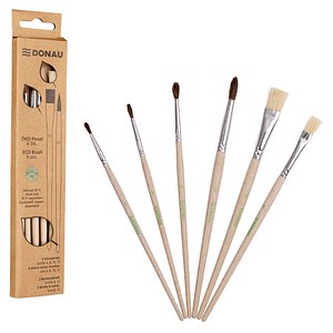 9004546528739 - ÖKO Pinsel-Set Größe 4 8 10 12 6-teilig