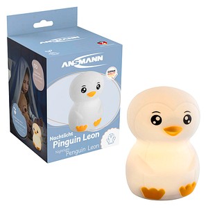 Ansmann Pinguin Leon LED Nachtlicht weiß 9,23 cm, 0,2 W 4013674209972 Ansmann