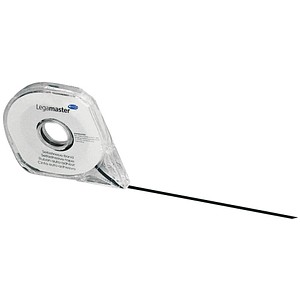 Legamaster - Klebeband für Planungstafeln - 2,5 mm - 16 m - Schwarz
