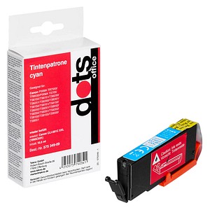 4250073740358 -  cyan Druckerpatrone kompatibel zu Canon CLI-581 C XXL 4250073740358 Dots