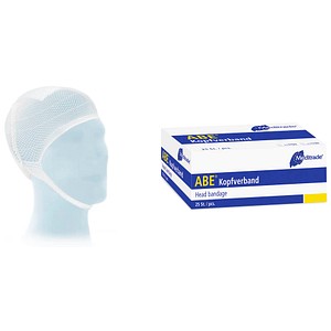 4250016404958 - Kopfverband  ABE® 5194 weiß 230 x 100 cm 25 St