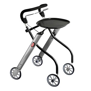 7350037880063 - - Wohnraum-Rollator Lets Go silber schwarz 1 St