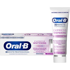 Oral-B 3D White Express Whitening Zahnpasta weiß 75ml