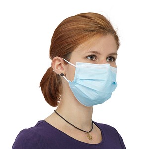 50 Mund-Nasen-Bedeckungen 3-lagig, Einweg ohne Prüfung