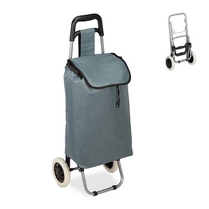 4052025914479 - Einkaufstrolley 10029467_111 max BeLiterastbarkeit bis ca 10kg Schloss außen 30x40x91cm Stahl Stoff grau 4052025914479 Re 4052025914479 - Einkaufstrolley 10029467_111 max BeLiterastbarkeit bis ca 10kg Schloss außen 30x40x91cm Stahl Stoff grau 4052025914479 Re