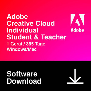 0734135139365 - ESD Creative Cloud for Individuals Student & Teacher Software Vollversion (Download-Link)