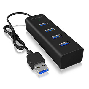 4027301910292 - USB-Hub SNAPPY SLIM USB Hub USB-Hub SL-140000-BK 4027301910292