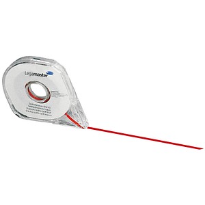 Legamaster Planungstafel-Teilerband 2,5mm x 16m rot