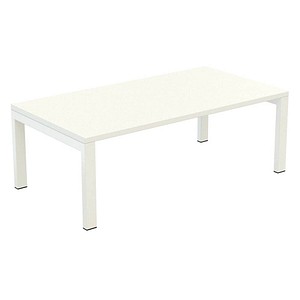 3660141220438 - Beistelltisch T1141313 weiß rechteckig 114x60 cm (BxT) 3660141220438 easyDesk