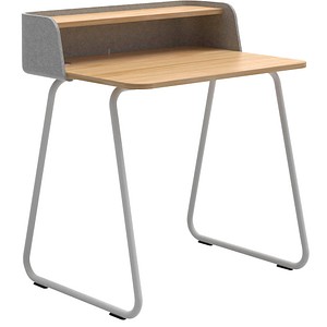 4049694005553 - Sekretär secretair home SH10WS-RE055 91cm (H) 824x612cm (BxT) rechteckig eiche   Weiß 4049694005553 Sedus