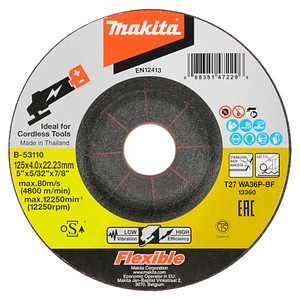 0088381472296 - Schruppscheibe Flexibel B-53110 0088381472296 Makita