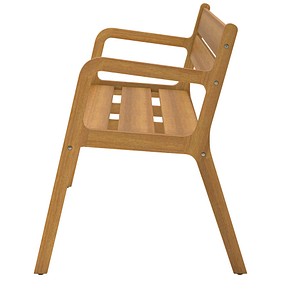 6096735353317 - Bank Helsinki 557401 Akazie 120cm 6096735353317 BEST