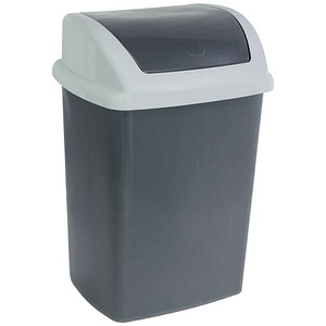 4002390095846 - MAUL Abfallbehälter MAULswing 24l Schwingdeckel Kunststoff